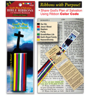 634989116317 Bible Ribbons With Bookmark Gods Plan Of Salvation