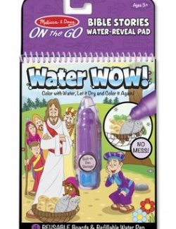 000772094054 On The Go Water Wow Bible Stories