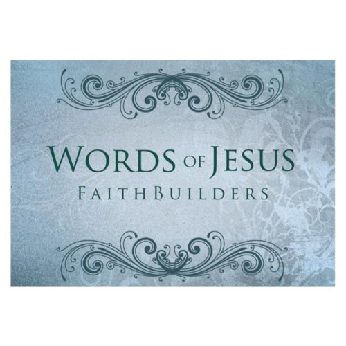 6006937109209 Words Of Jesus FaithBuilders