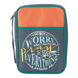 603799117494 Pray More Worry Less Canvas