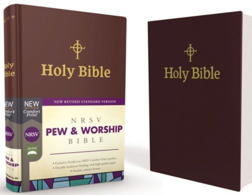 9780310452447 Pew And Worship Bible Comfort Print