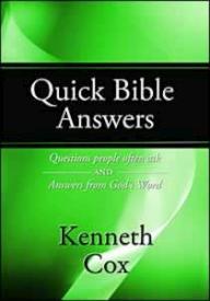 9780816322909 Quick Bible Answers