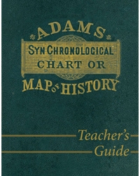 9780890515358 Adams Syn Chronological Chart Or Map Of History
