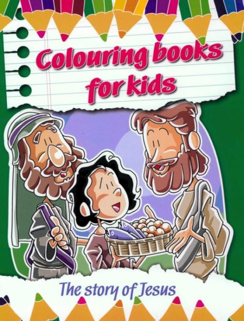9781907244940 Colouring Books For Kids The Story Of Jesus