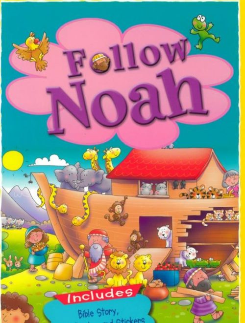 9788472082366 Follow Noah : Includes Bible Story Giant Poster And Stickers