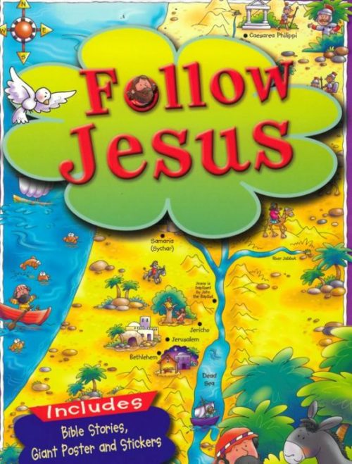 9788472082373 Follow Jesus : Includes Bible Stories Giant Poster And Stickers