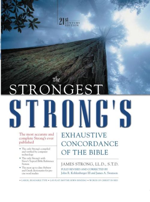 9780310233435 Strongest Strongs Exhaustive Concordance Of The Bible