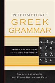 0801030722 Intermediate Greek Grammar