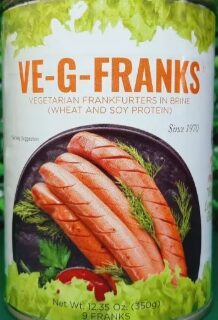 VE G FRANKS CV 350G VEGAN