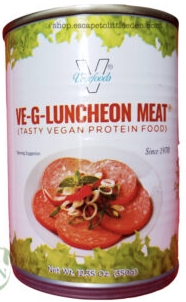 VE G LUNCHEON MEAT CV 350G VEGAN