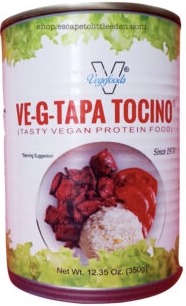 VE G TAPA TOCINO CV 350G VEGAN