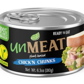 CHICKEN STYLE CHUNKS 180G UNMEAT VEGAN