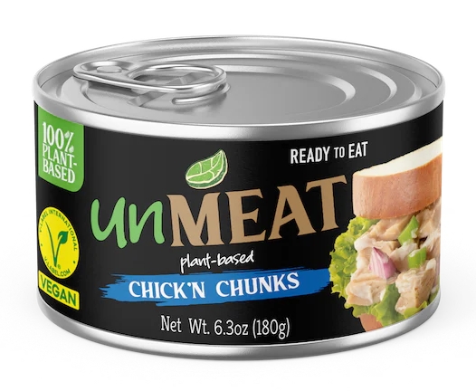 CHICKEN STYLE CHUNKS 180G UNMEAT VEGAN