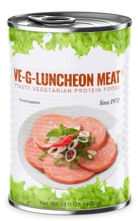 VE G LUNCHEON MEAT CV 350G VEGAN