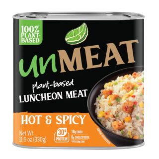 LUNCHEON MEAT HOT & SPICY 330G UNMEAT VEGAN