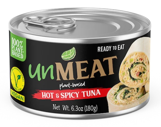 TUNA STYLE FLAKES HOT & SPICY 180G UNMEAT VEGAN