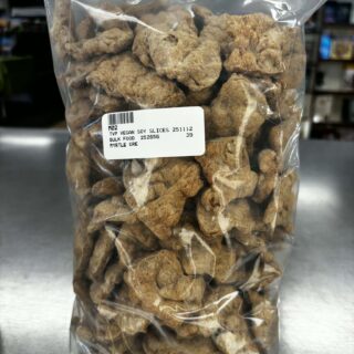 TVP VEGAN SOY SLICES 500G [MYRTLE GREENS]