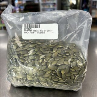 PUMPKIN SEEDS RAW SHELLED 500G