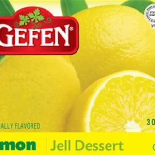 GEFEN LEMON JELL DESSERT 85G