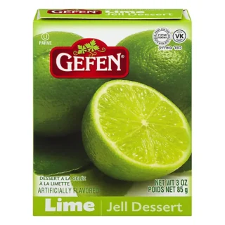 GEFEN LIME JELL DESSERT 85G
