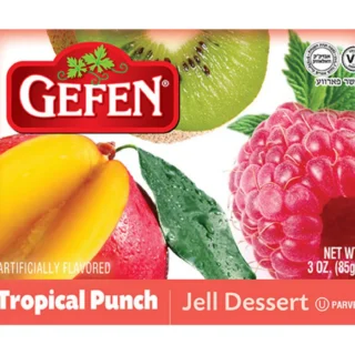 GEFEN TROPICAL PUNCH JELL DESSERT 85G