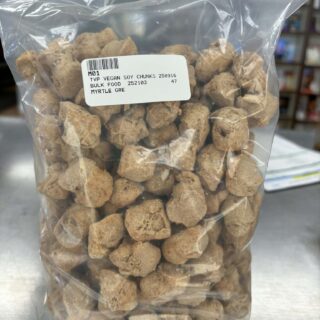 TVP VEGAN SOY CHUNKS 500G [MYRTLE GREENS]