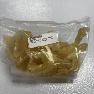 GINGER SLICES CRYSTALLIZED 250G