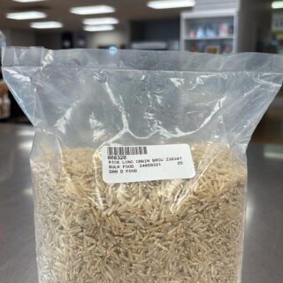 RICE LONG GRAIN BROWN 1KG