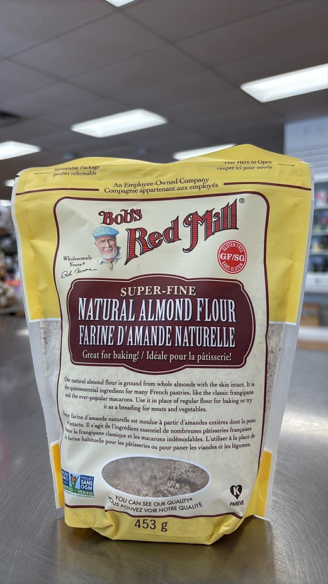 ALMOND FLOUR NATURAL BRM 453G