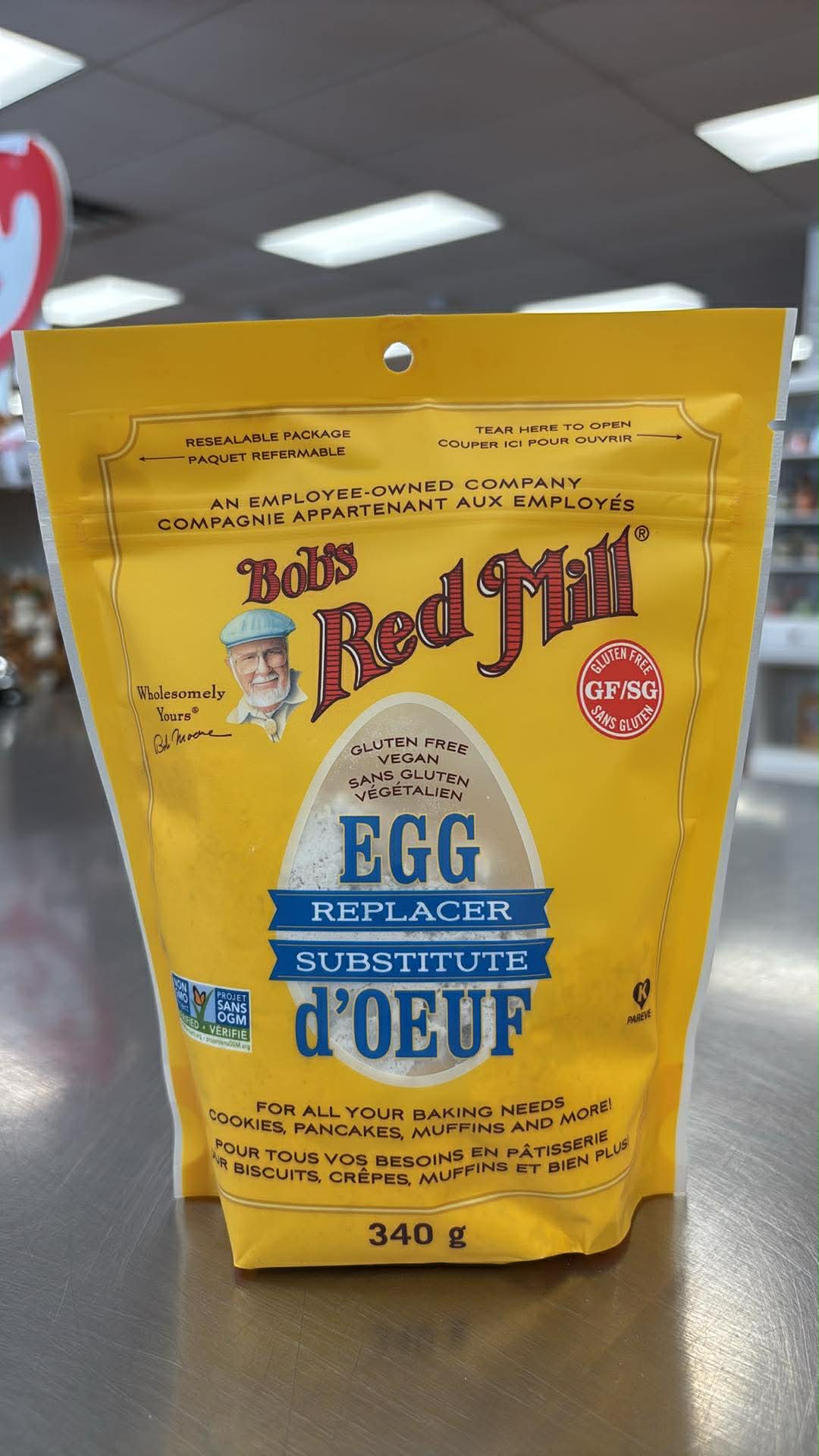 EGG REPLACER BRM 340G GF VEGAN