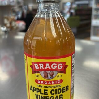 BRAGG APPLE CIDER ORG GF VINEGAR RAW UNFILTERED 473ML