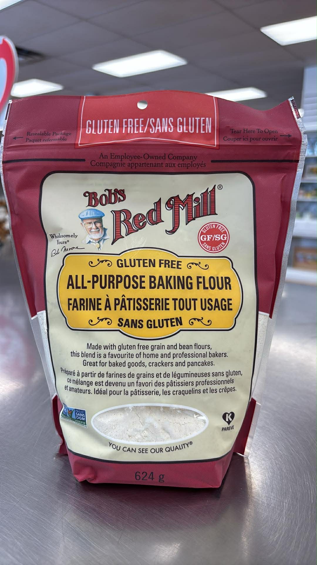 ALL PURPOSE GLUTEN FREE FLOUR BRM 624G GF