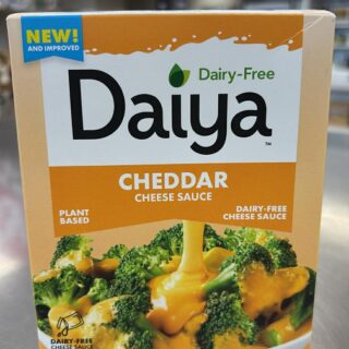 CHEDDAR CHEEZE SAUCE DAIYA 402G GF VEGAN