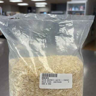 RICE BASMATI WHITE 1KG