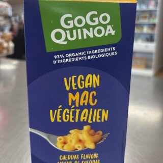 MAC & VEGAN CHEESE MACARONI [GOGO QUINOA] 170G GF VEGAN